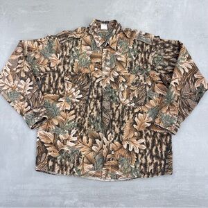 Vintage Camo Button Down